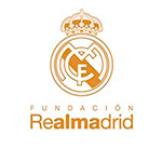 Logo Fundación Real Madrid en colaboración con F. Campo