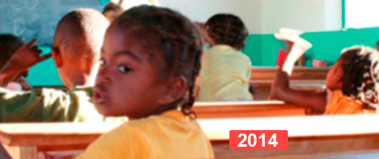 Cooperación internacional: escolarización de niñas. Madagascar 2014