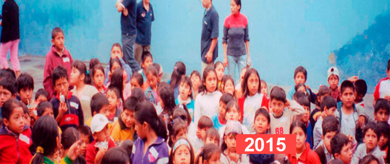 Comedor social para niños en Lima. 2015