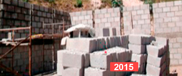 Construcción comedor infantil Guatemala 2015