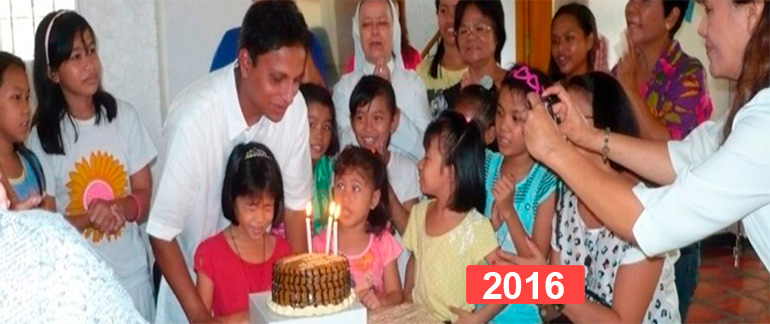 Orfanato de niñas en Manila, Filipinas 2016
