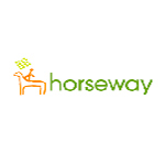Logo Horseway en colaboración con la Fundación F. Campo