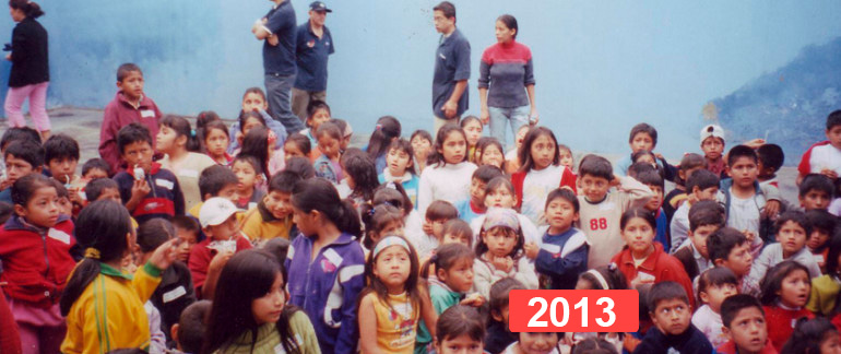 Comedor social para niños en Lima. 2013