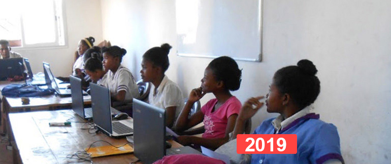 Integración laboral: formación profesional de adolescentes en Madagascar