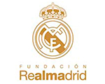 Logo Fundación Real Madrid, colaboradora FCampo