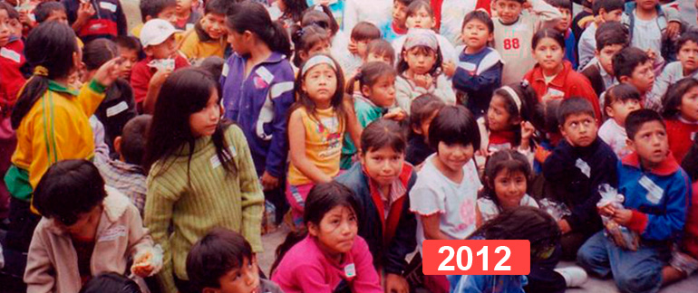 Comedor social para niños en Lima. 2012