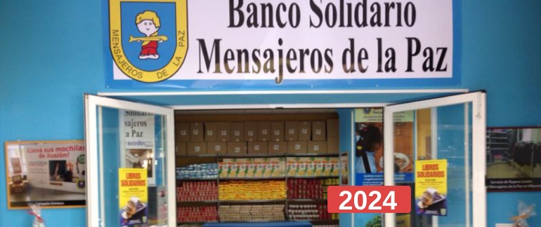 Comedores sociales Familiares y Banco Solidario de alimentos 2024