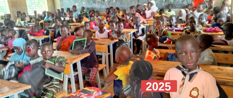 Construcción de tres aulas para completar la escuela de Ponitionao