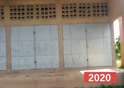 Adaptación de un centro de formación para escuela infantil de secundaria en Sansana