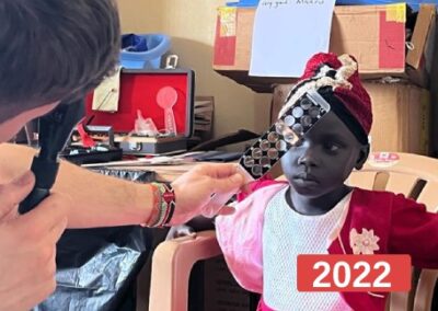 Campaña de programas sociales de oftalmológica en Lodonga Health Center 2022