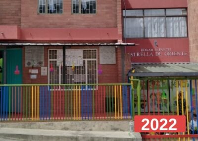 Construcción de un aula en el kinder Estrella de Oriente en barrio del Codito, Bogotá para la integración social