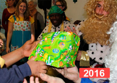 Integración social: celebración fiesta de reyes en Madrid 2016