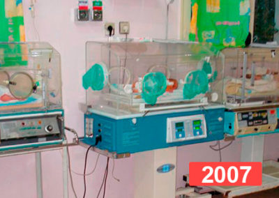 Hospital infantil de Nador, Marruecos. 2007
