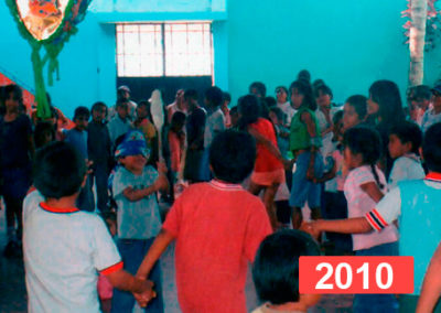 Lucha contra la desnutrición infantil. Niños en extrema pobreza en Perú, 2010